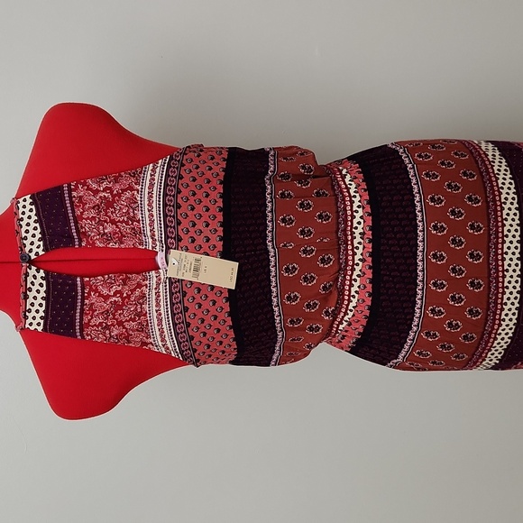 NWT American Eagle Outfitters SOFT&SEXY size small bohemian dress sleeveless - Picture 7 of 14